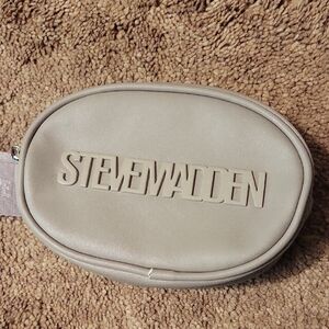 Steve Madden Taupe Oval Crossbody Bag